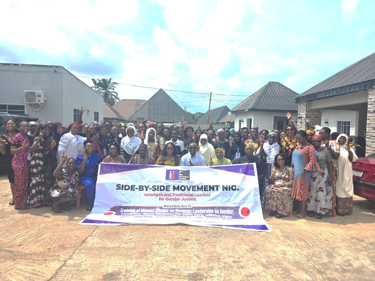 Participants at a Side-by-Side Movement Nigeria gathering